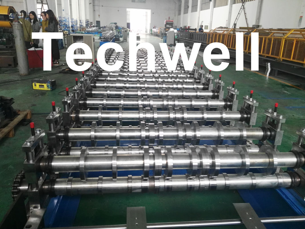 Color Steel Roof Tile Roll Forming Machine for Making Metal Roof Tile