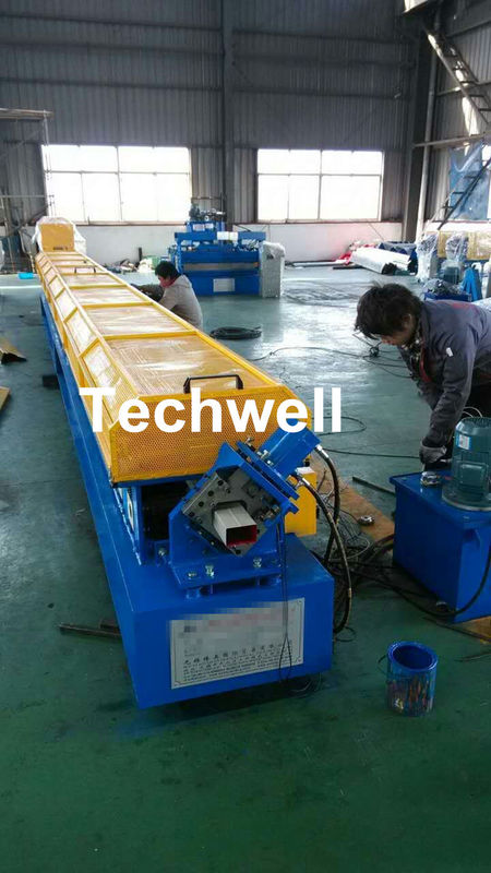Steel Rainwater Square Downspout Roll Forming Machine for Metal Rainspout Profile