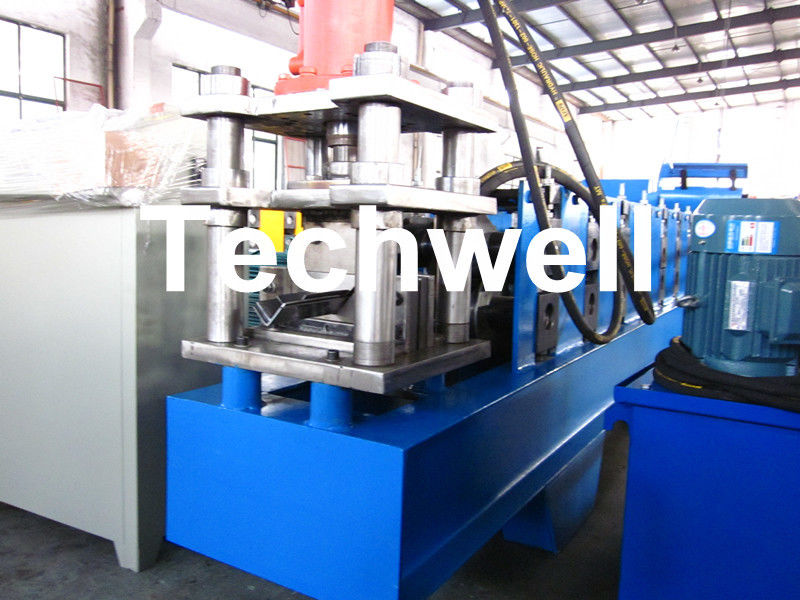 Steel Angle / L Profile Cold Roll Forming Machine With Manual Decoiler for G.I. Steel Coil