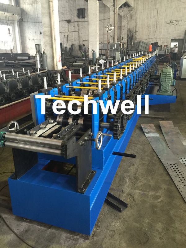 Galvanized Coil or Carbon Steel Upright Rack Roll Forming Machine for 1.5-2.0MM Thickness Rack Upright