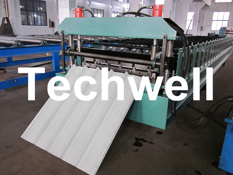 High Speed IBR Roof Sheeting Roll Forming Machine For Chromadeck Roofing