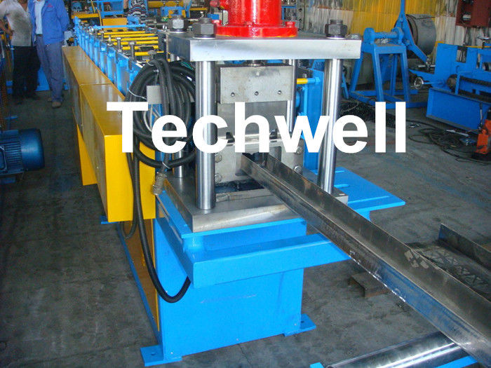PLC Control U Shape Roll Forming Machine for Steel U Channel TW-U100