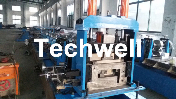 Steel CZ Shaped Purlin Roll Forming Machine with 16 Main Rollers Forming Stations for CZ Purlin Sheet