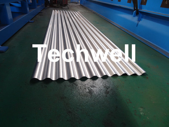 Coil Thickness 0.18-0.4mm, High Strength Steel Sheet Horizontal Corrugated Sheet Roll Forming Machine