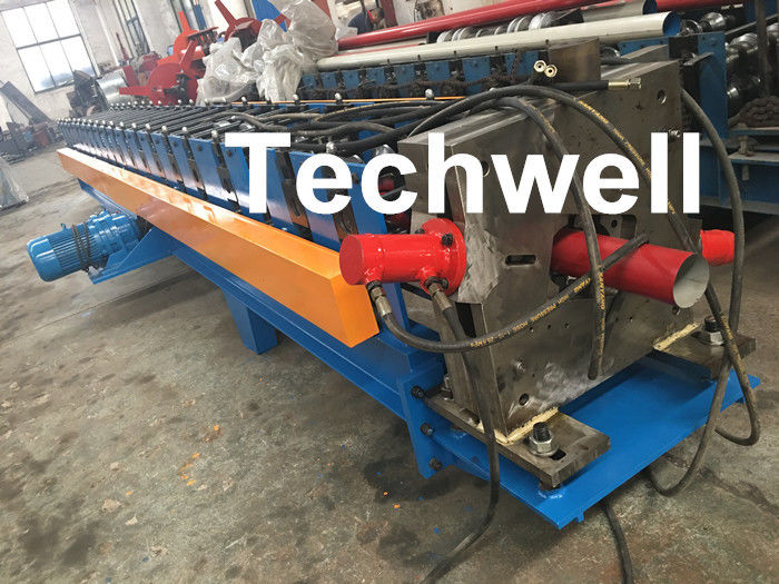 0-15m/Min Forming Speed Downpipe Machine, Rainspout Roll Forming Machine With Coil Thickness 0.4-0.6mm