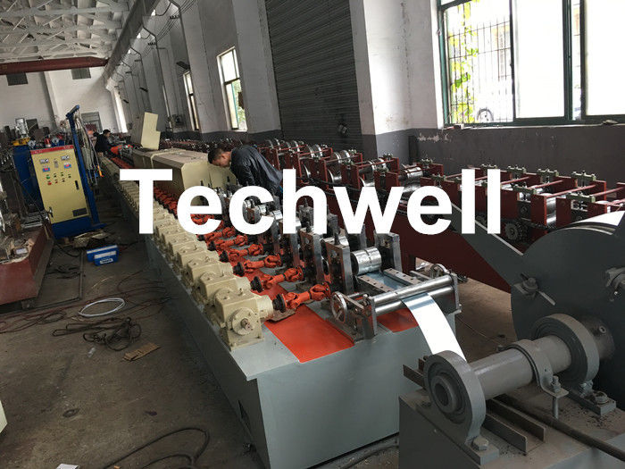 Polyurethane Foam - Filled Rolling Shutter Roll Forming Machine For Making Door & Window Slats