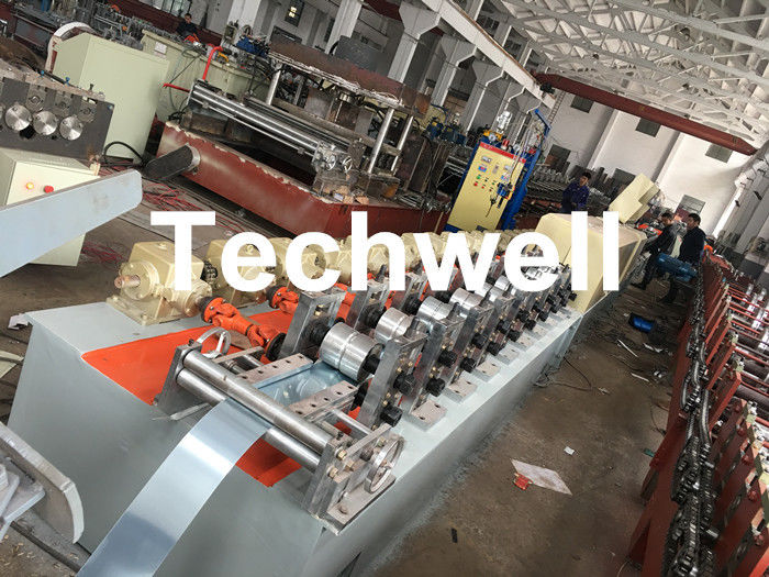 Polyurethane Foam - Filled Rolling Shutter Roll Forming Machine For Making Door & Window Slats