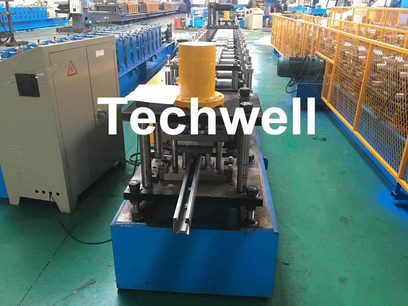 Guide Rail Roll Forming Machine For Making Elevator , Doorframe , Window Frame As Well As Other Sliding System Devices