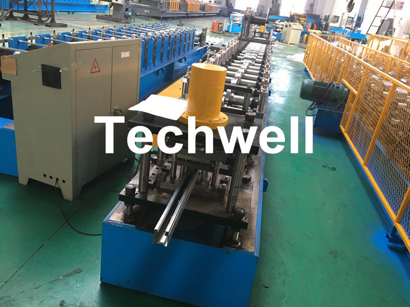 Guide Rail Roll Forming Machine For Making Elevator , Doorframe , Window Frame As Well As Other Sliding System Devices