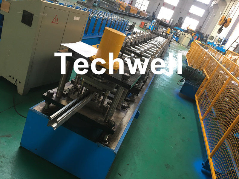 Guide Rail Roll Forming Machine For Making Elevator , Doorframe , Window Frame As Well As Other Sliding System Devices