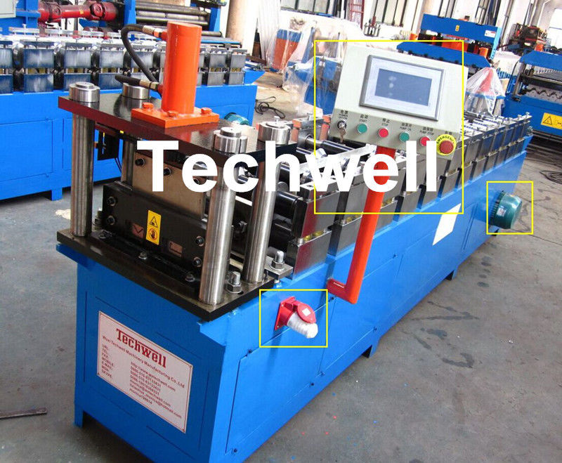 Light Steel Truss Stud Roll Forming Machine Thickness 0.4-1.0mm , 70mm Axis Diameter