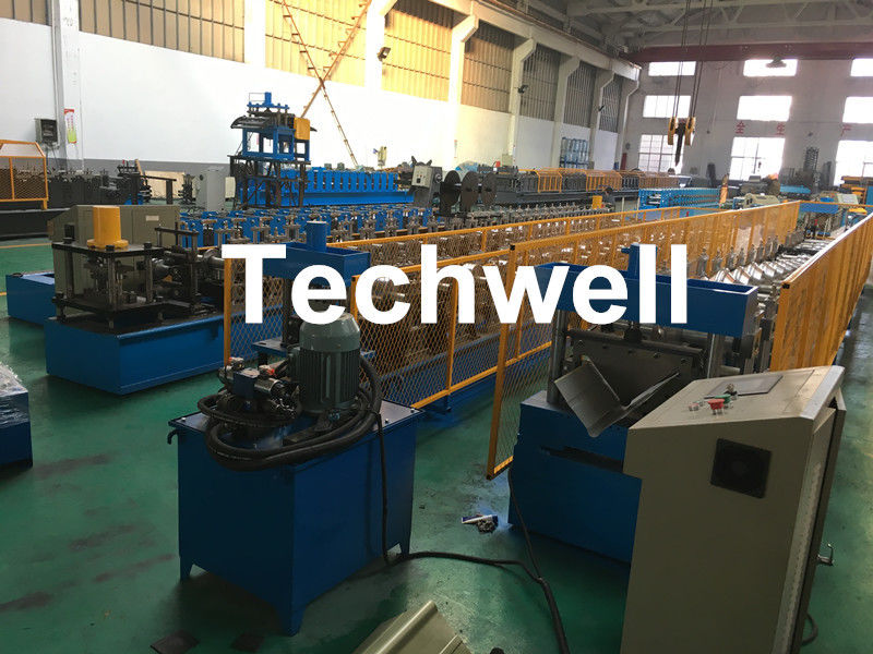 Metal Valley Flashing Roll Forming Machine With 45# High Grade Steel Roller Material And 0-15m/min Forming Speed