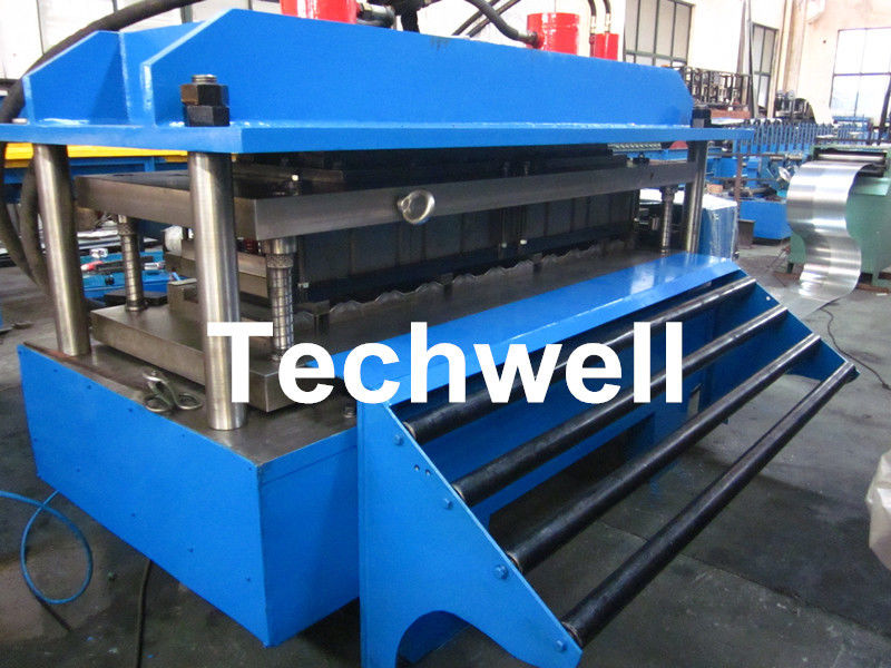 Polyurethane Sandwich Panel Production Line For Color Steel With PLC Touch Screen Control