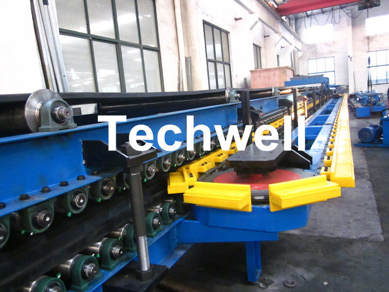 Automatic Stacker Double Belt Type Polyurethane Sandwich Panel Forming Machine For Making Roof & Wall Panels