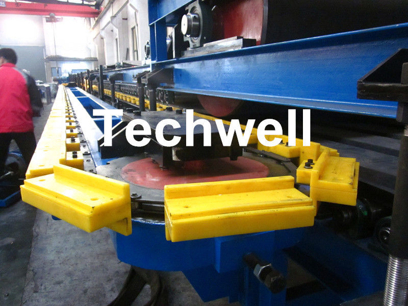 Galvanized Color Steel Raw Material Continuous PU Sandwich Panel Production Line With PU Insulation And Aluminum Foil