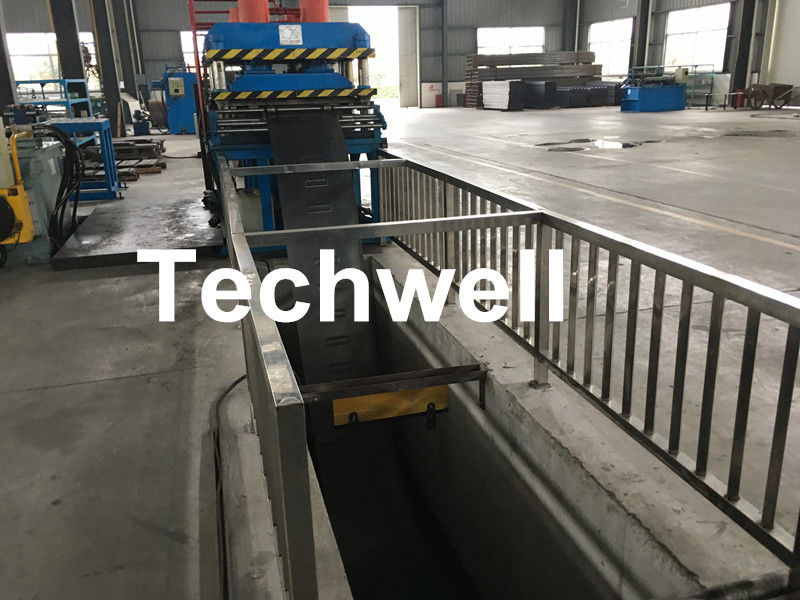 1.5-2.5mm Carbon Steel Cable Tray Roll Forming Machine With 5 Ton Hydraulic Uncoiler