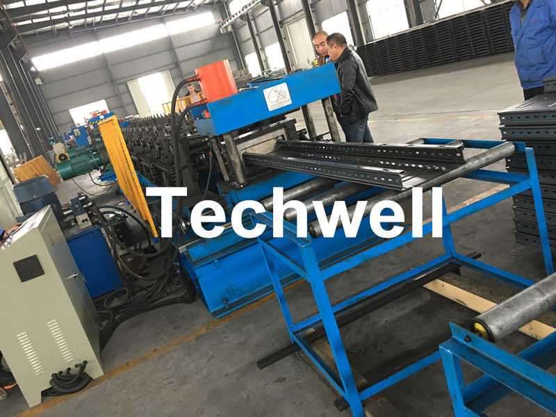 High Speed Cable Tray Roll Forming Machine With 18 Steps Forming Stations
