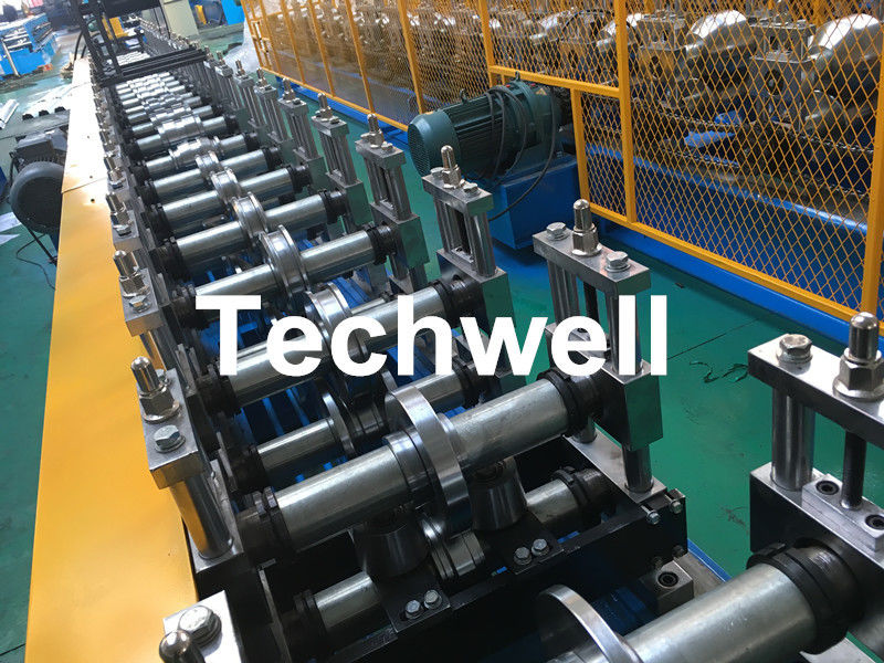Galvanized Steel Profile Roller Shutter Door Guide Rail Cold Roll Forming Machine