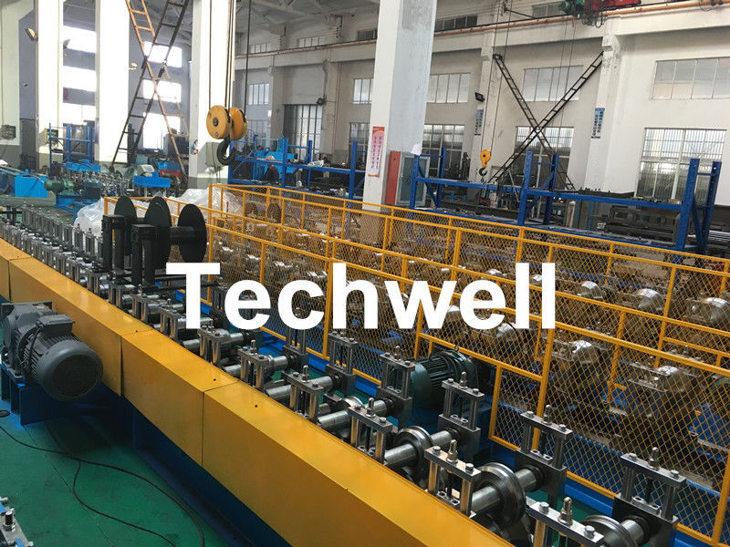 Galvanized Steel Profile Roller Shutter Door Guide Rail Cold Roll Forming Machine