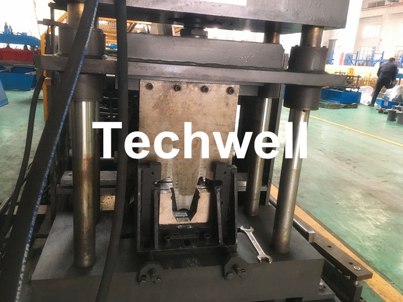 Top Purlin GI Carbon Steel Cold Roll Forming Machine 0-15m/Min 15KW