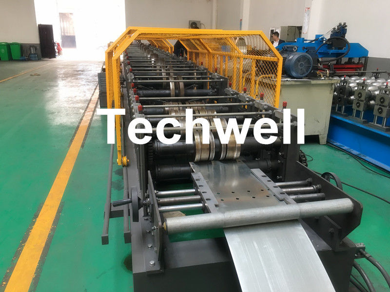 Top Purlin GI Carbon Steel Cold Roll Forming Machine 0-15m/Min 15KW