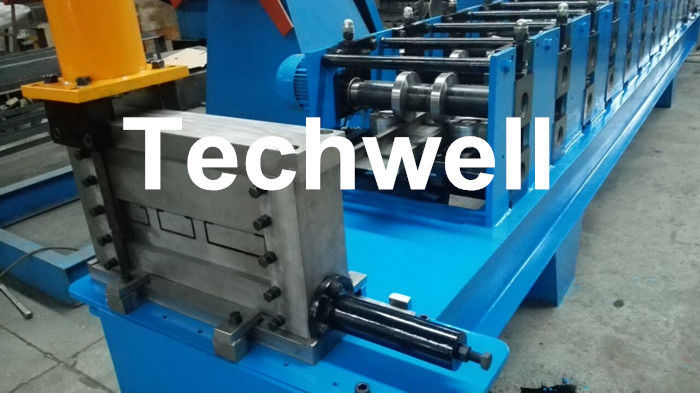GI. Carbon Steel C Section Roll Forming Machine With 1.5 Inch Chain of Transmission