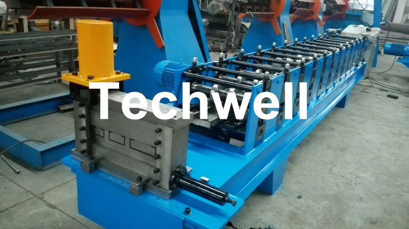Galvanized Stainless Steel C Channel Roll Forming Machine By PANASONIC PLC Frequency Control