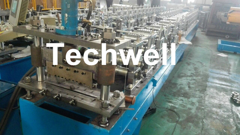 Guiding Column Steel Structure Cold Roll Forming Machine For Making Corrugated Sheet Panel With 0.3-0.7mm Thickness