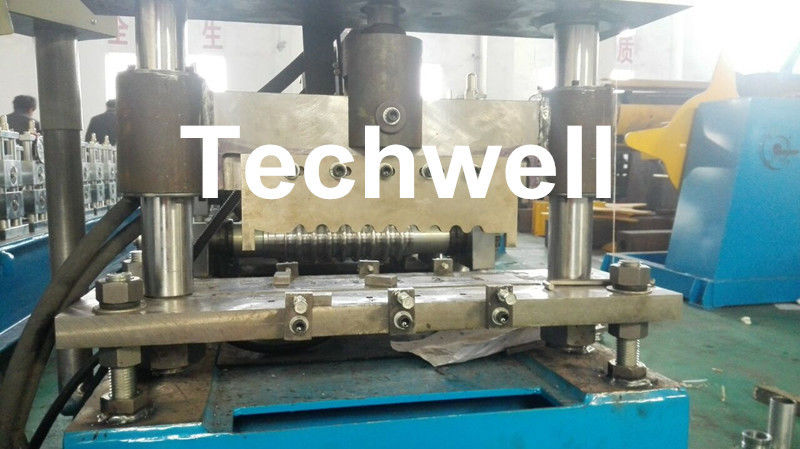 Guiding Column Steel Structure Cold Roll Forming Machine For Making Corrugated Sheet Panel With 0.3-0.7mm Thickness