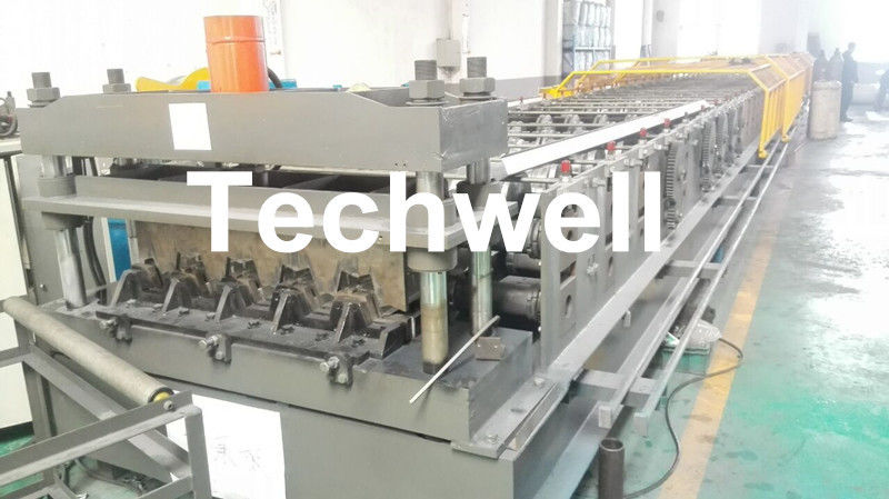 0.8-1.5mm Thickness Galvanized Steel Building Material High Speed Profile Deck Floor Cold Roll Forming Machine