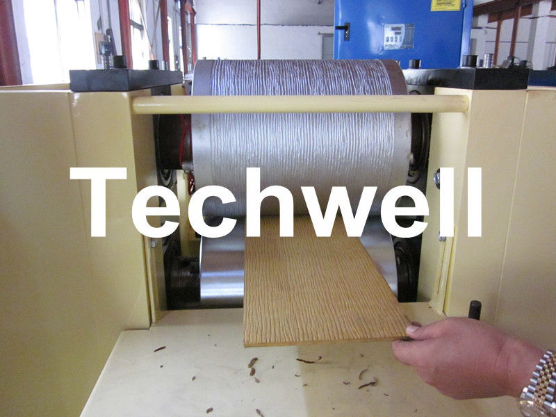 300 / 360 / 400mm Wood Floor Embossing Machine Widely Used for Embossing on Solid Wooden Board