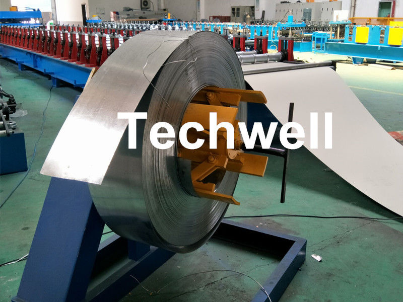 Manual Decoiler / Uncoiler , Umbrella Type With Manual Expanding & Passive Uncoil For 5 Ton