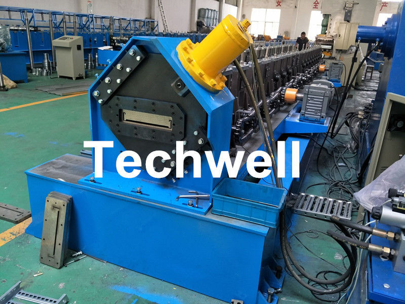 150 / 300mm Cable Tray Cold Roll Forming Machine With GI , Carbon Steel Raw Material