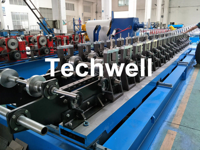 15 KW Forming Motor Power Cold Roll Forming Machine For Producing Steel Cable Tray Profile Sheets