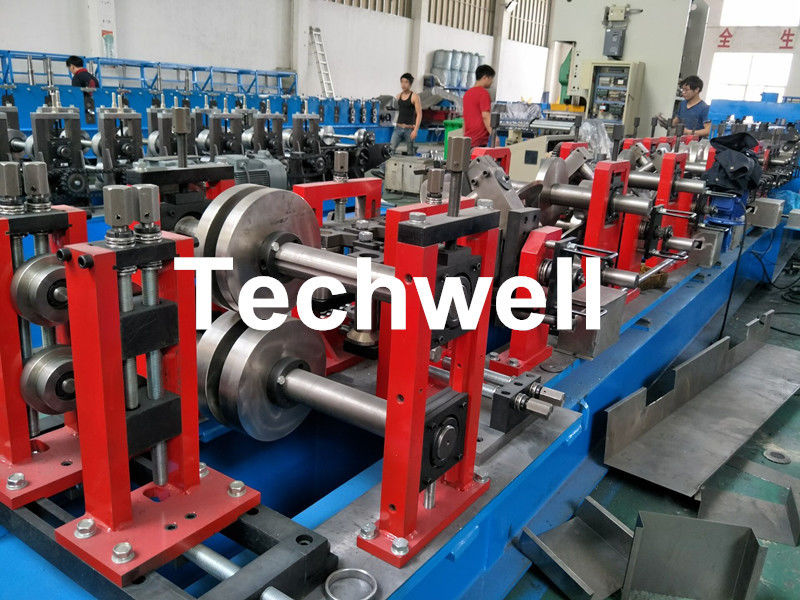 80-350mm Quick Interchangeable C Z Purlin Roll Forming Machine for Thickness 1.5 - 3.0mm