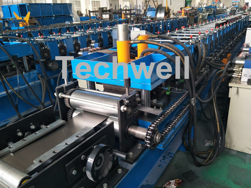 Customized Cold Roll Forming Machine For Making C Purlin Profile / C Channel Machine