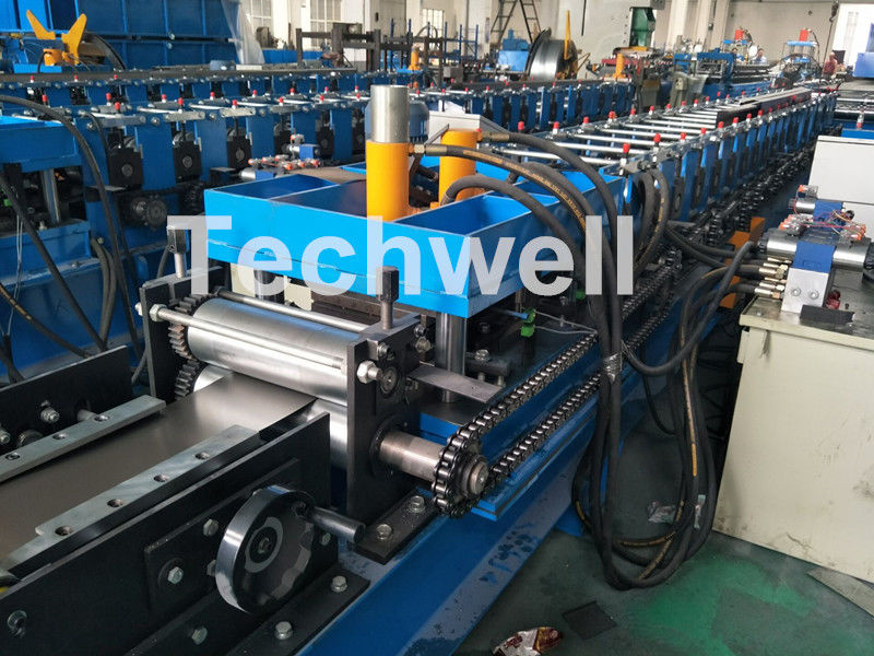 Customized Cold Roll Forming Machine For Making C Purlin Profile / C Channel Machine