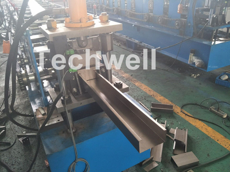 Forming Motor Power 15kw C Channel Roll Forming Machine For GI Or Carbon Steel Coil