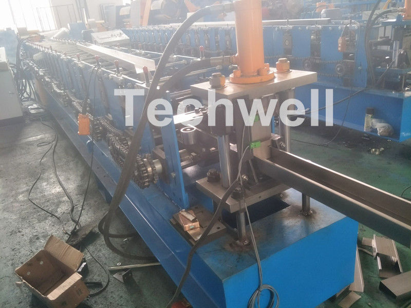 Forming Motor Power 15kw C Channel Roll Forming Machine For GI Or Carbon Steel Coil