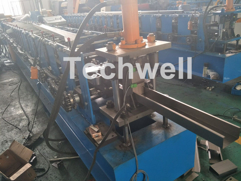Forming Motor Power 15kw C Channel Roll Forming Machine For GI Or Carbon Steel Coil