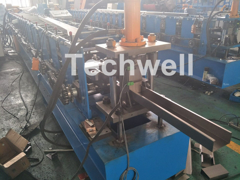 Forming Motor Power 15kw C Channel Roll Forming Machine For GI Or Carbon Steel Coil