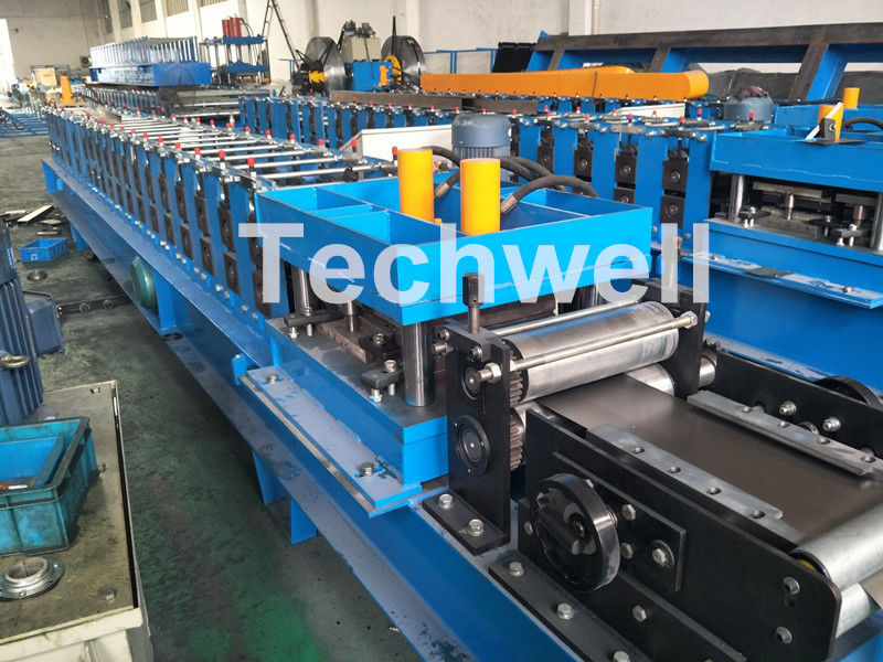 Hydraulic Cutting Galvanized Steel Sheet C Purlin Roll Forming Machine With Power Supply 380V