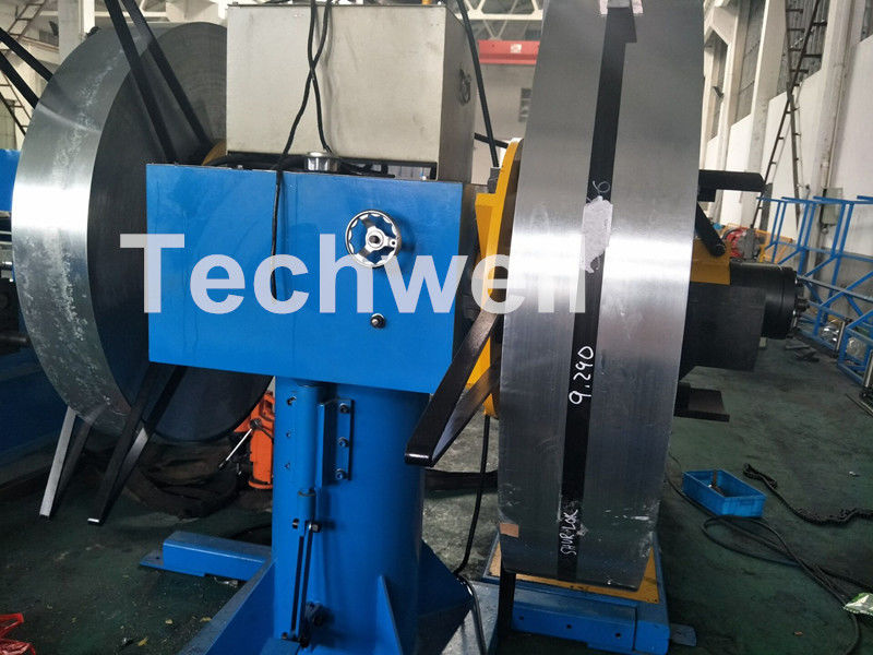 Rotary Double Head Uncoiler / Decoiler Machine With Manual Or Hydraulic Type