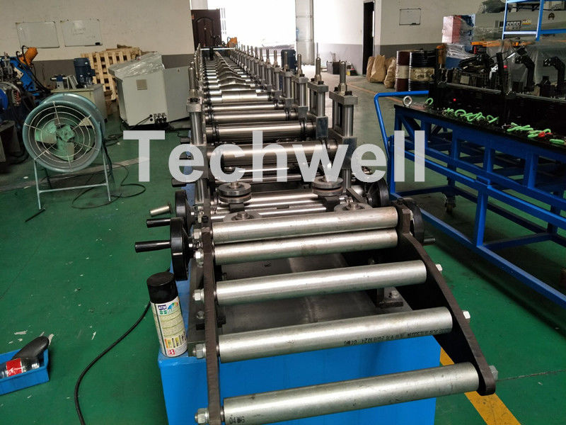 0-15m/Min Forming Speed Hat Channel Cold Forming Machine For Raw Material GI , Carbon Steel
