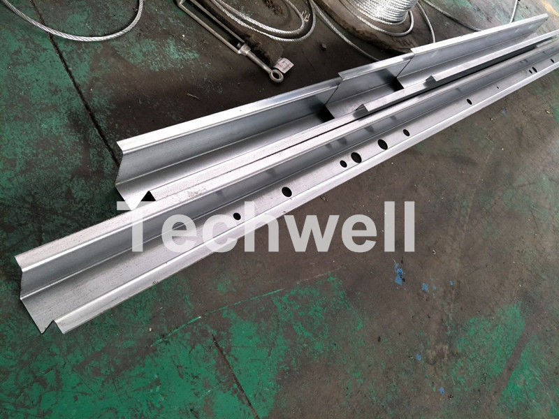 Cold Rolling Forming Machine For Making Top Hat Channel / Furring Channel Profiles