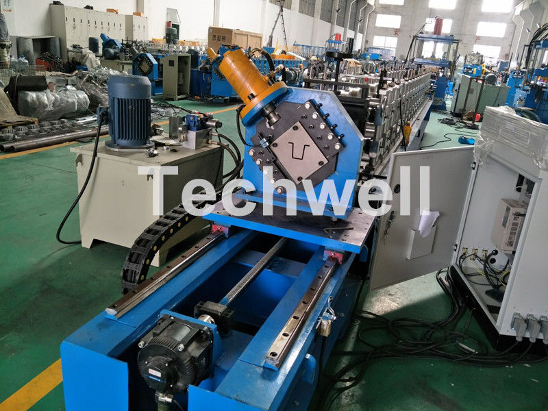 Cold Rolling Forming Machine For Making Top Hat Channel / Furring Channel Profiles