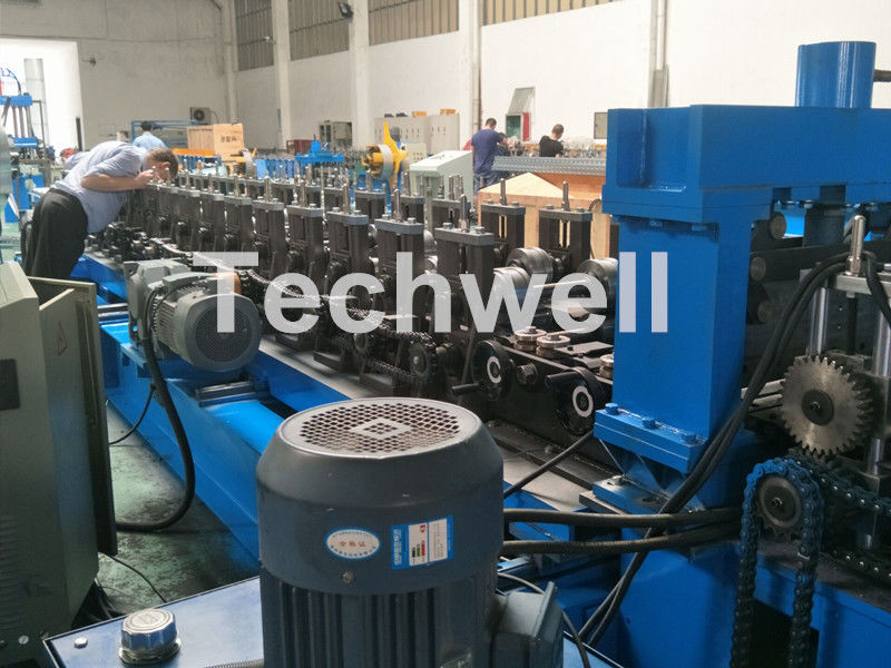 85mm Shaft Diameter Cable Tray Roll Forming Machine With GI or Carbon Steel Raw Material