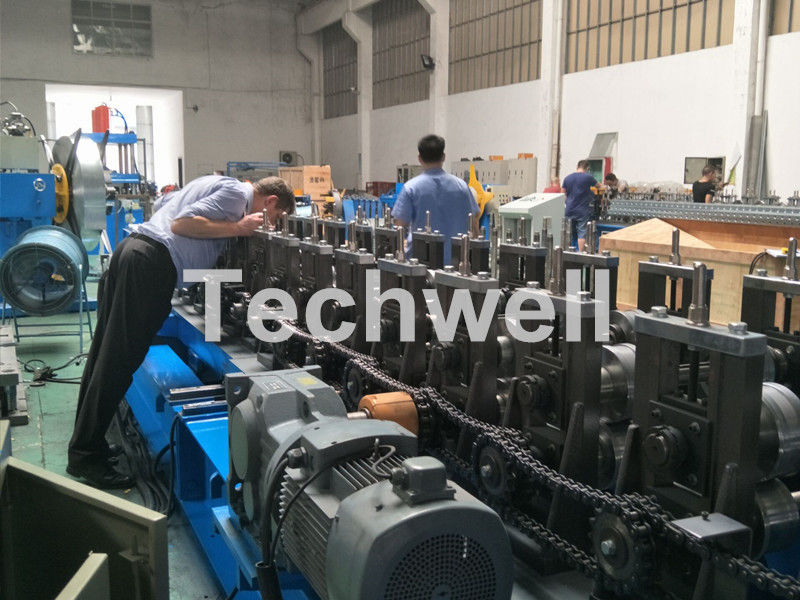85mm Shaft Diameter Cable Tray Roll Forming Machine With GI or Carbon Steel Raw Material