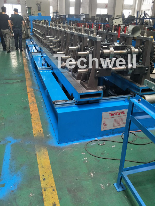 15 KW Tray Cable Cold Roll Forming Machine With 18 Stations Forming Roller Stand