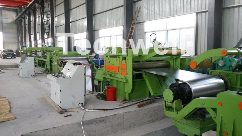 Steel Metal Cut To Length Line High Precision For Cutting Coil Into Required Length